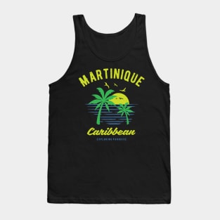 Martinique Caribbean Paradise Gift and Souvenir Tank Top